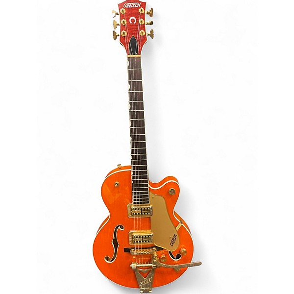 Used Gretsch Guitars 6120 jr2 Orange Hollow Body Electric Guitar