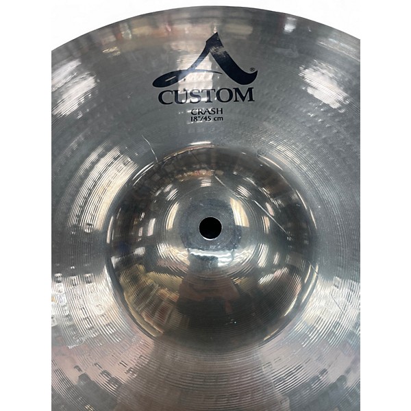 Used Zildjian 18in A Custom Crash Cymbal
