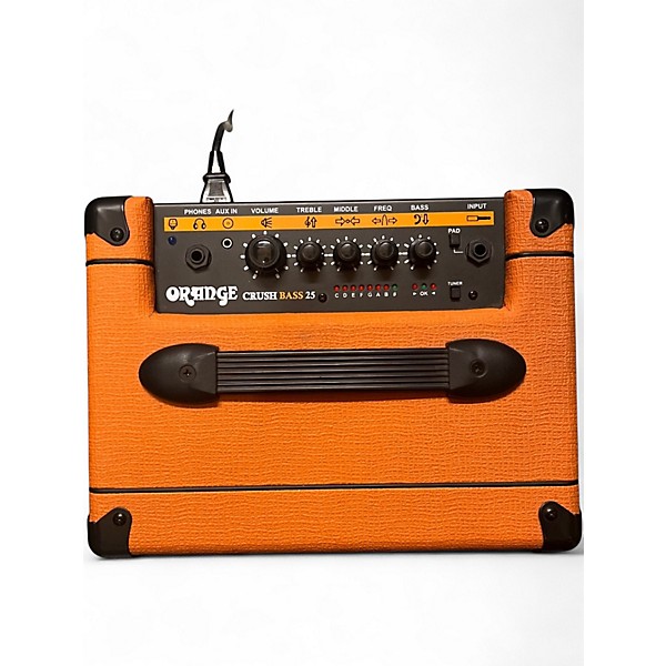 Used Orange Amplifiers Crush Bass 25 Bass Combo Amp
