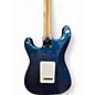 Used Fender Standard Stratocaster HSS Electron Blue Metallic Solid Body Electric Guitar