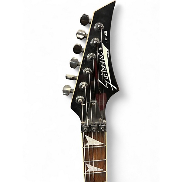 Used Asi Sustainiac Black Solid Body Electric Guitar