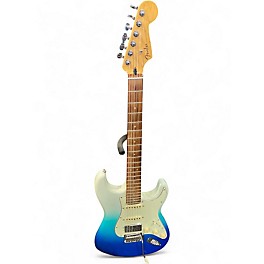 Used Fender Player Plus Stratocaster BLUE Solid Body Electric Guitar