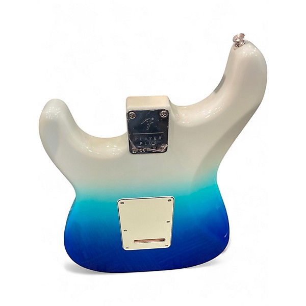 Used Fender Player Plus Stratocaster BLUE Solid Body Electric Guitar