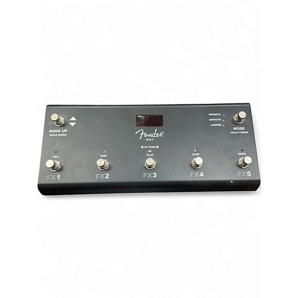 Used Fender GTX7 Pedal Board