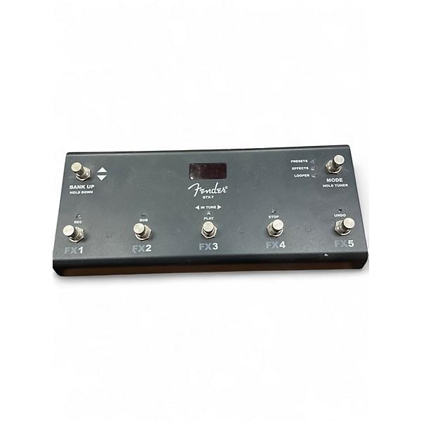 Used Fender GTX7 Pedal Board