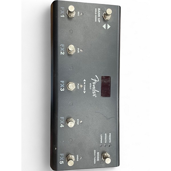 Used Fender GTX7 Pedal Board