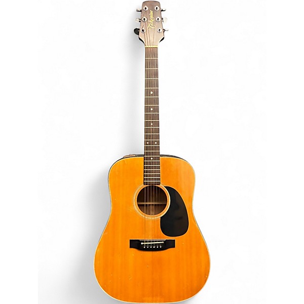 Used Takamine EF340 Vintage Natural Acoustic Guitar