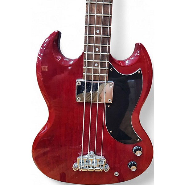 Used 2007 Epiphone EB1 Heritage Cherry Electric Bass Guitar