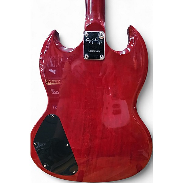 Used 2007 Epiphone EB1 Heritage Cherry Electric Bass Guitar