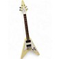 Used Gibson 70s Flying V Antique White Solid Body Electric Guitar thumbnail