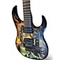 Used DBZ Guitars Halcyon Monster Custom Graphic Solid Body Electric Guitar