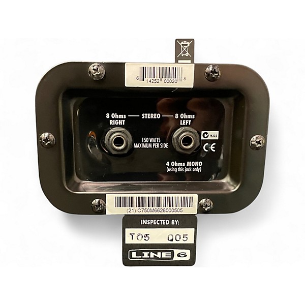 Used Line 6 Spider 412 4x12 Slant Guitar Cabinet