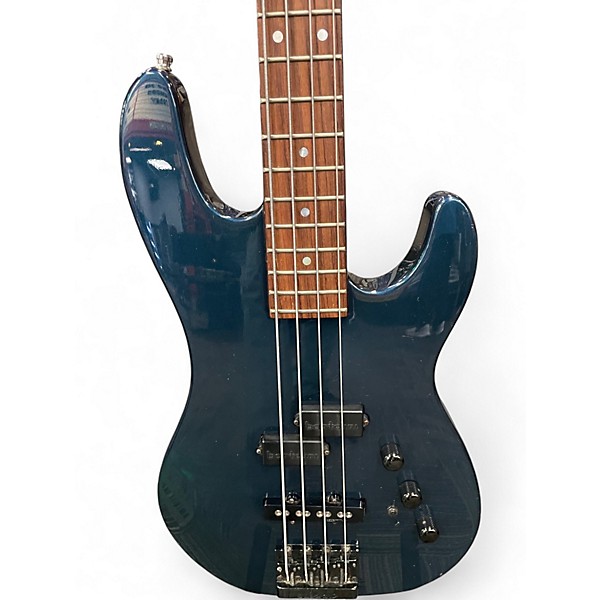 Used Charvel 3B Blue Electric Bass Guitar
