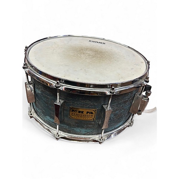 Used Pork Pie USA 14in BARN BLUE SNARE BARN BLUE Drum