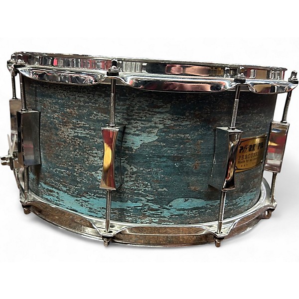 Used Pork Pie USA 14in BARN BLUE SNARE BARN BLUE Drum