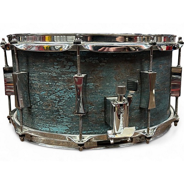 Used Pork Pie USA 14in BARN BLUE SNARE BARN BLUE Drum