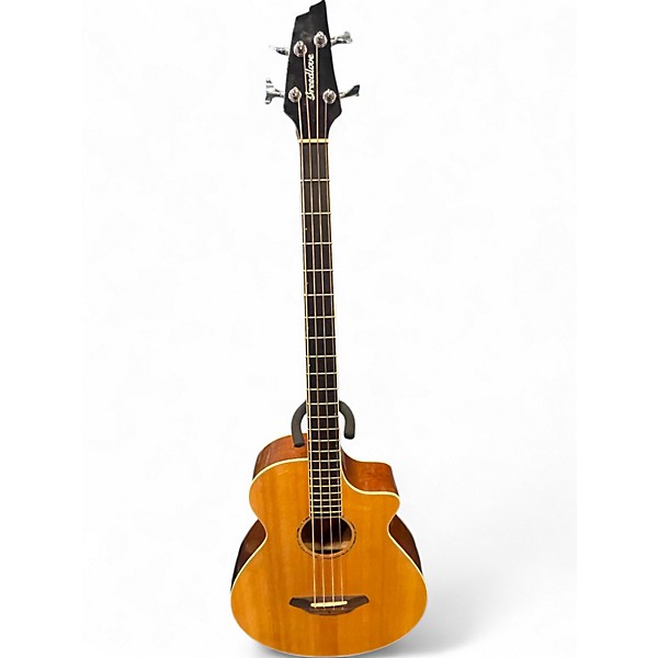 Used Breedlove Studio Bass Natural Acoustic Bass Guitar