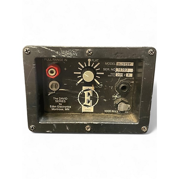 Used Eden D-115T Bass Cabinet