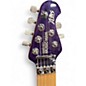 Used 2023 Ernie Ball Music Man Axis Trans Purple Solid Body Electric Guitar