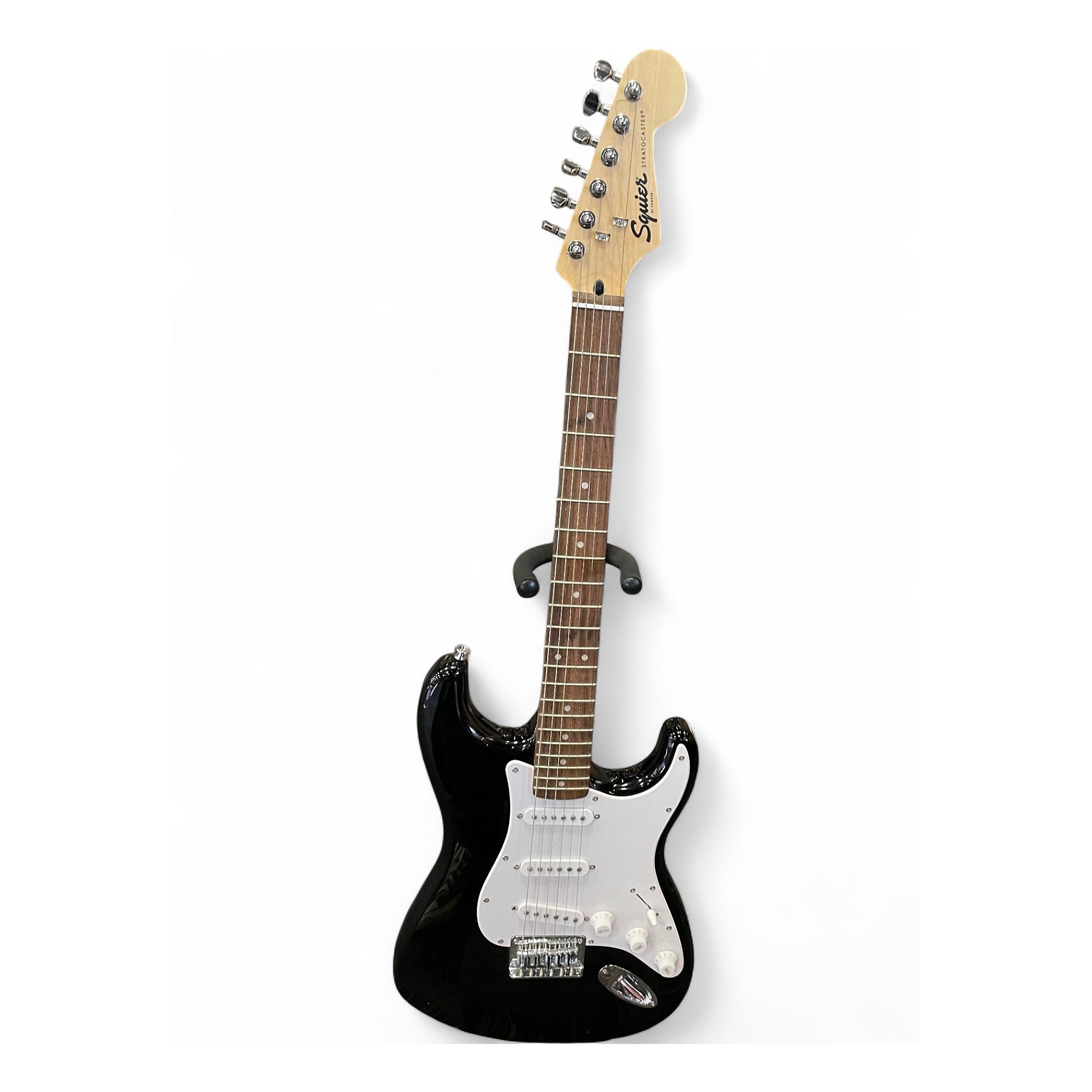 Squier Bullet Strat ブラック エレキギター Squier Bullet HSS Stratocaster Electric Guitar Black