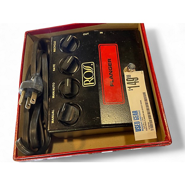Used Ross Flanger R60 Effect Pedal