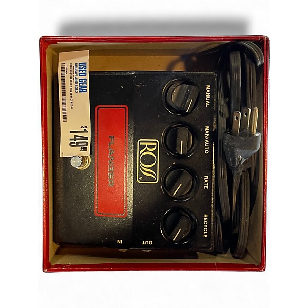 Used Ross Flanger R60 Effect Pedal