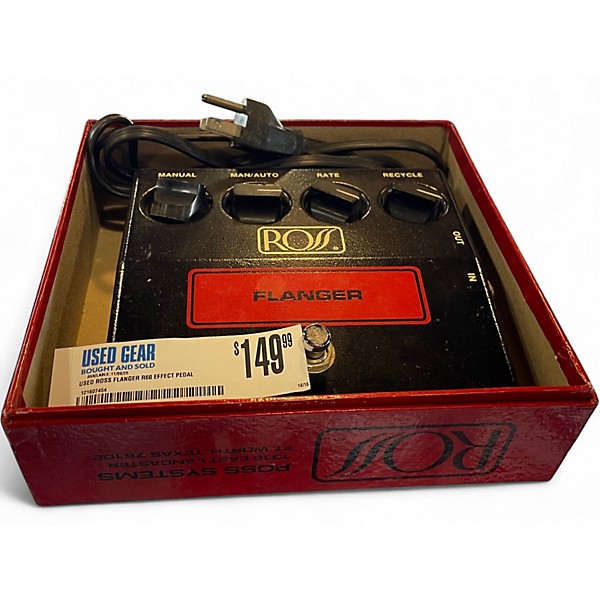 Used Ross Flanger R60 Effect Pedal