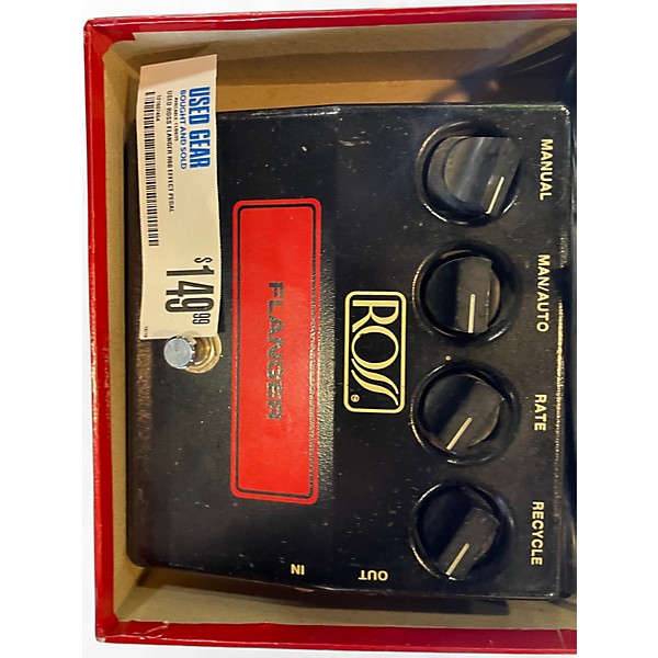 Used Ross Flanger R60 Effect Pedal