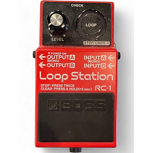 【中古】BOSS RC-1 Loop Station Used BOSS RC1 Loop Station Pedal | Guitar Center
