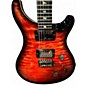 Used PRS Custom 24 10 Top BLOOD ORANGE SMOKEBURST Solid Body Electric Guitar