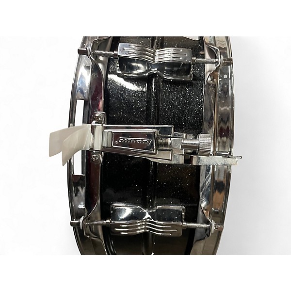 Used Ludwig 14in LM404 black sparkle Drum