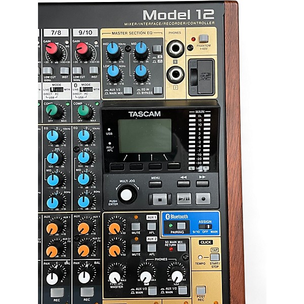 Used TASCAM MODEL 12 Unpowered Mixer