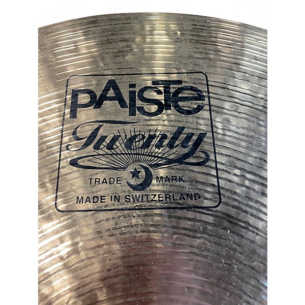 Used Paiste 20in Twenty Series Ride Cymbal