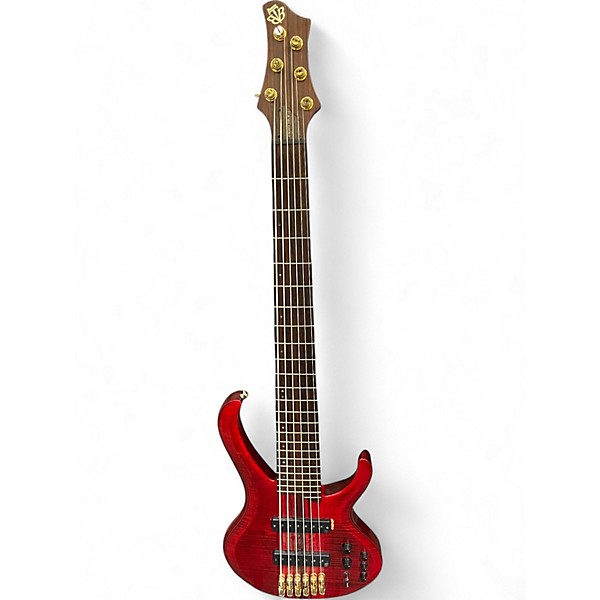Used Ibanez BTB PREMIUM  RED Electric Bass Guitar