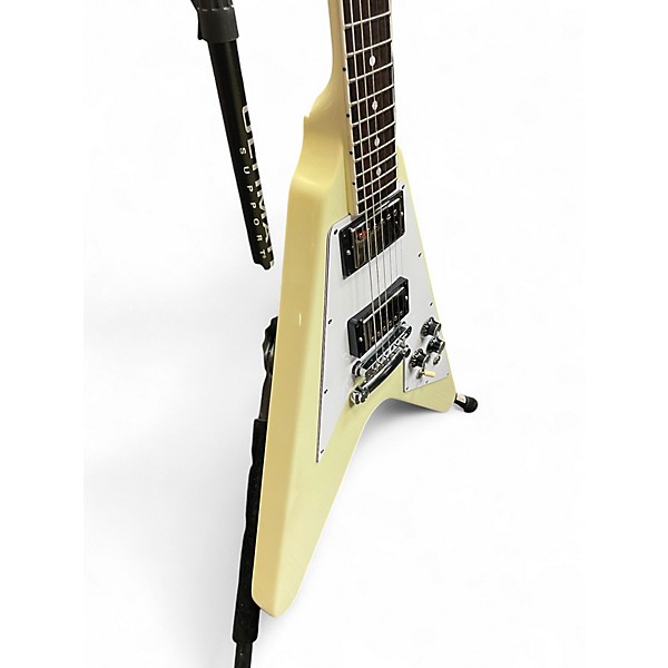 Used Gibson 70s flying v clasic white Solid Body Electric Guitar