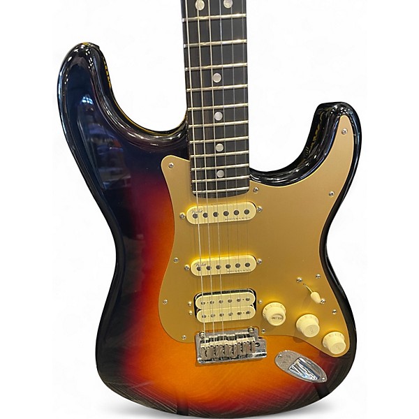 Used Fender Ultra II HSS Stratocaster Ultraburst Solid Body Electric Guitar
