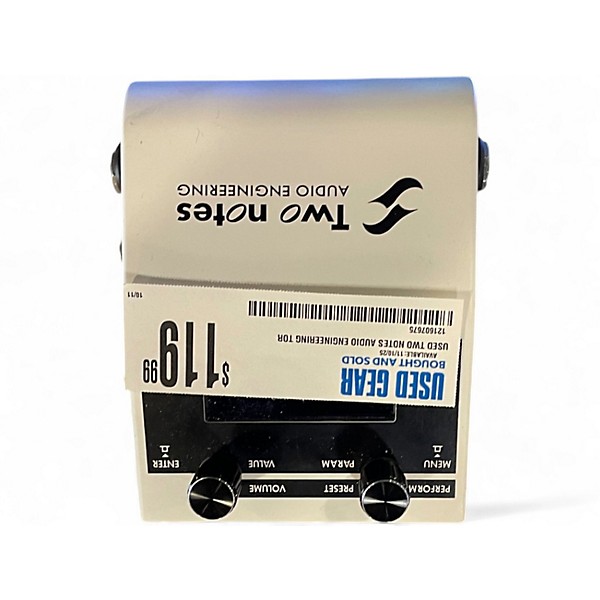 Used Two Notes AUDIO ENGINEERING TORPEDO C.A.B Pedal