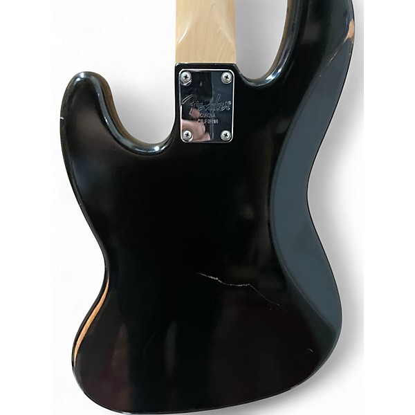 Used 2008 Fender Highway One Jazz Bass Black Electric Bass Guitar