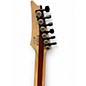 Used Ibanez RGDIX6PB BLACK BURL AND NATURAL Solid Body Electric Guitar