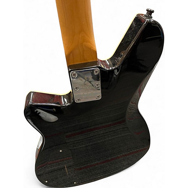 Used Reverend Descent Baritone Black Solid Body Electric Guitar