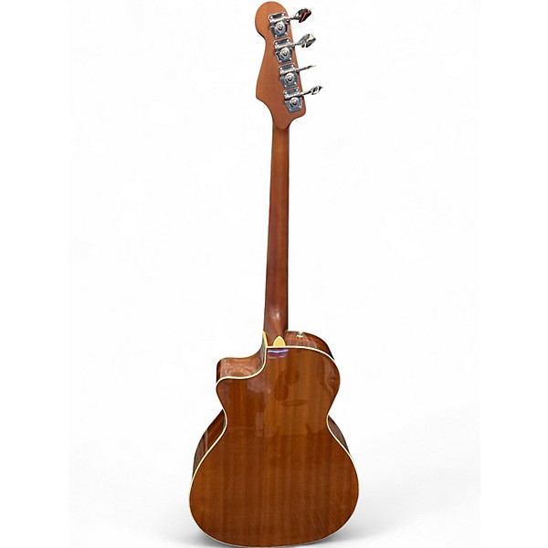 Used 2020 Fender Kingman Acoustic Electric Bass 2 Color Sunburst Acoustic Bass Guitar