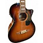 Used 2020 Fender Kingman Acoustic Electric Bass 2 Color Sunburst Acoustic Bass Guitar