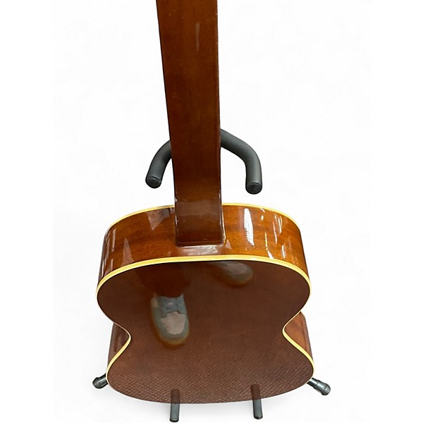 Used Regal Round Neck Resonator Sunburst Resonator Guitar