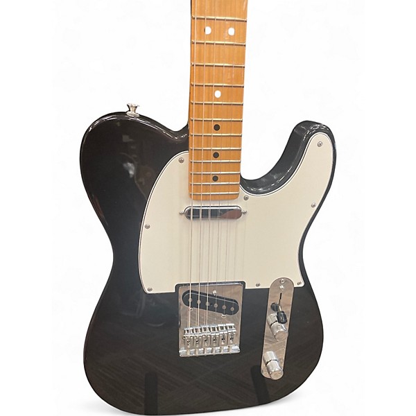 Used Fender Player Telecaster Black Solid Body Electric Guitar