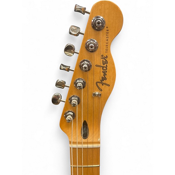 Used Fender Player Telecaster Black Solid Body Electric Guitar