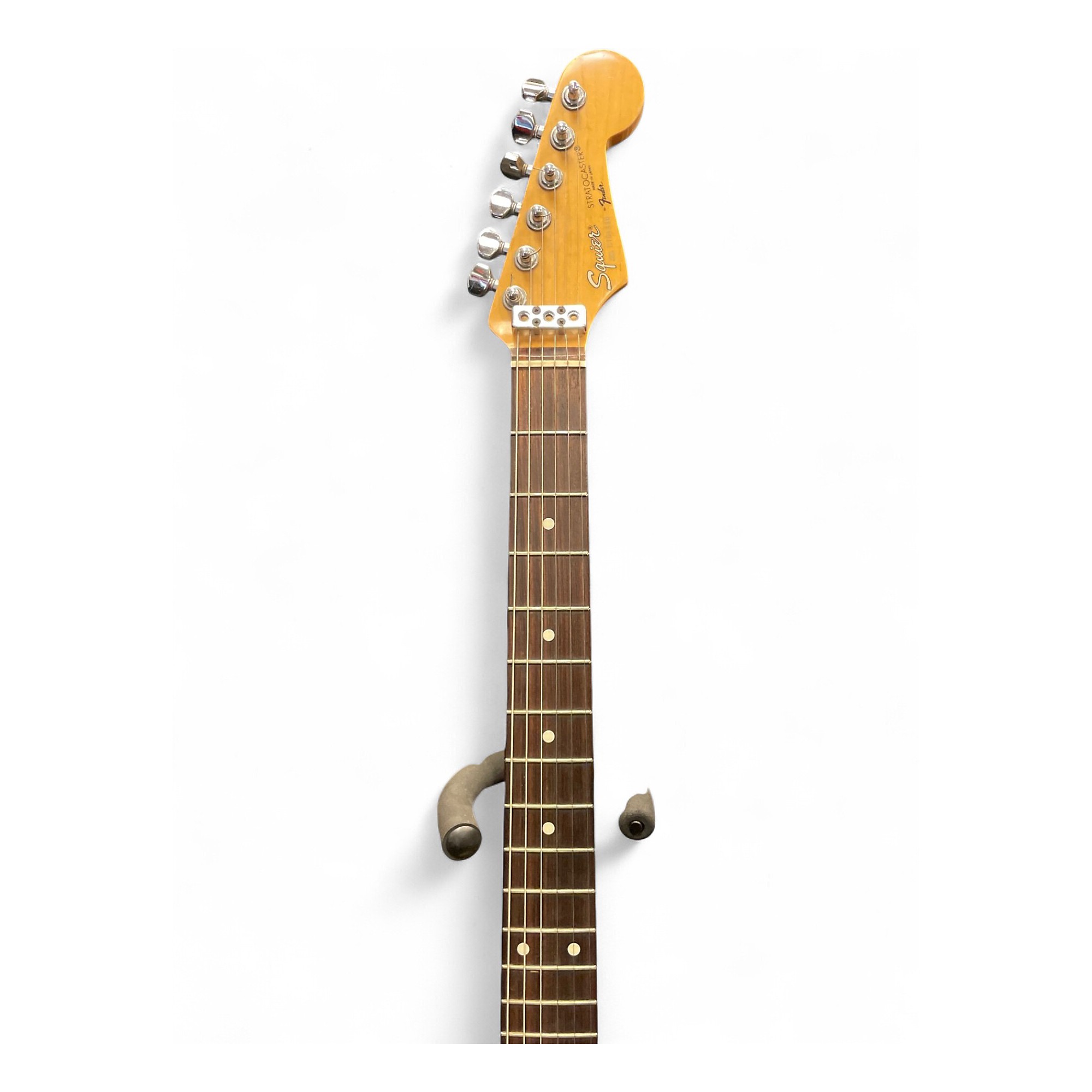 ギター Squier Stratocaster MADE IN JAPAN Used Squier Stratocaster Made in Japan Black Solid Body Electric