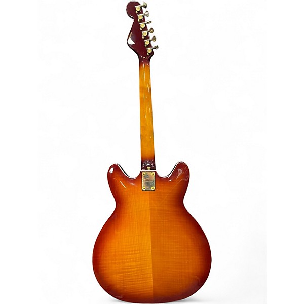 Used Hagstrom 67 VIKING II 2 Color Sunburst Hollow Body Electric Guitar