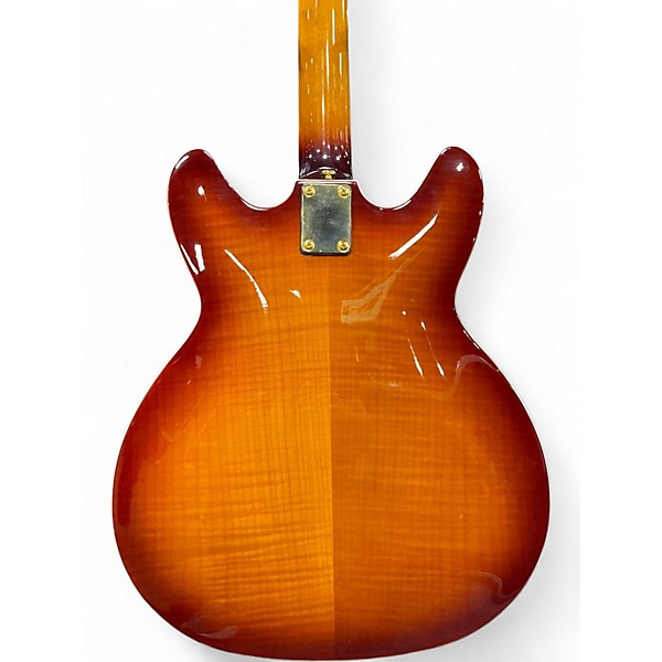 Used Hagstrom 67 VIKING II 2 Color Sunburst Hollow Body Electric Guitar