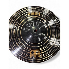 Used MEINL 10in DARK SPLASH Cymbal