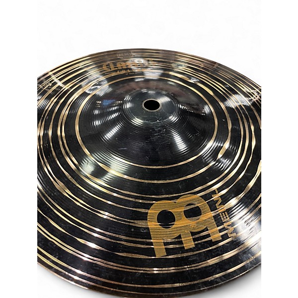 Used MEINL 10in DARK SPLASH Cymbal